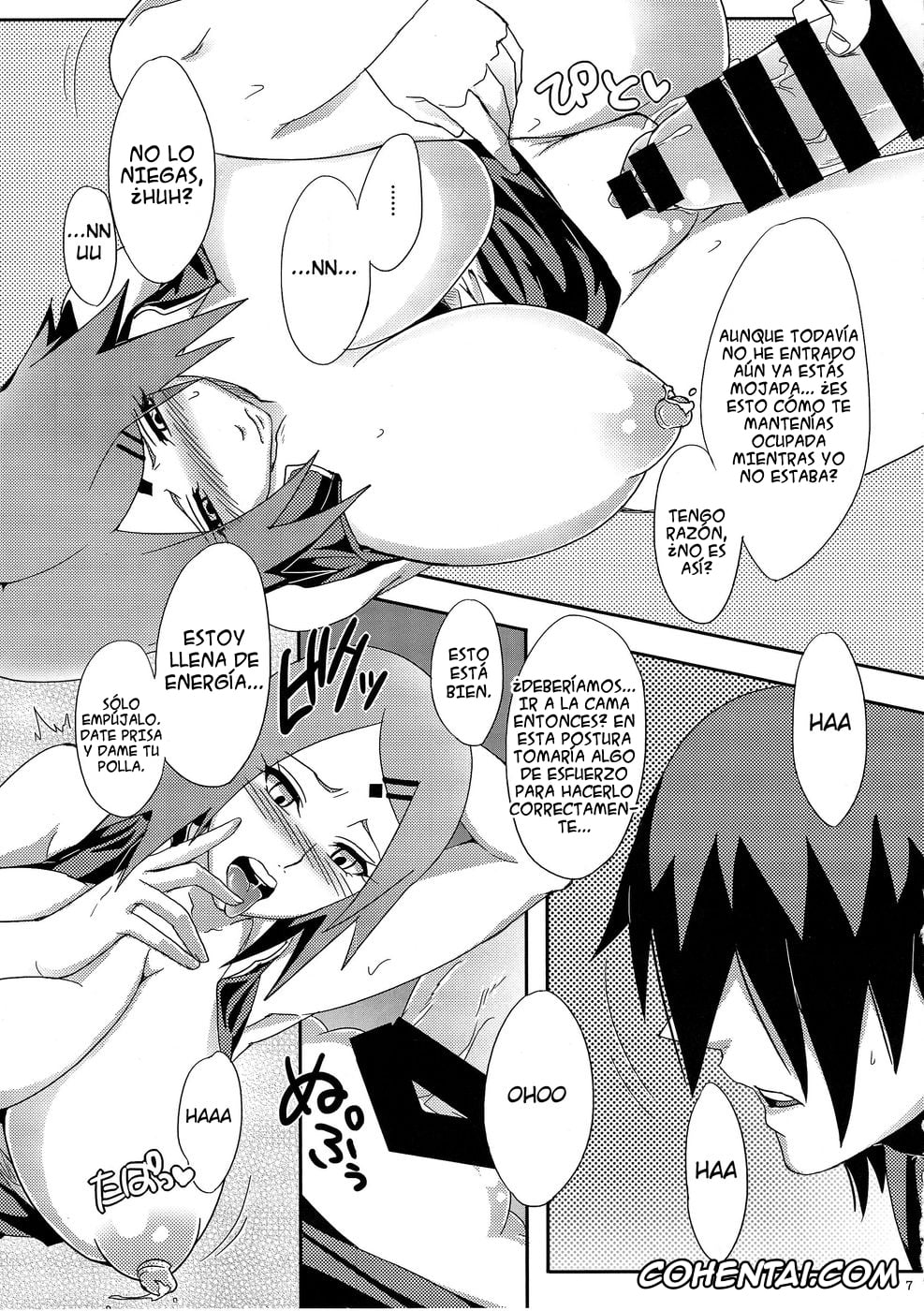 Boruto hentai, Sakura Haruno hentai, Sasuke Uchiha hentai, Tsunade hentai, Konoha no Secret Service (Boruto), pagina 6
