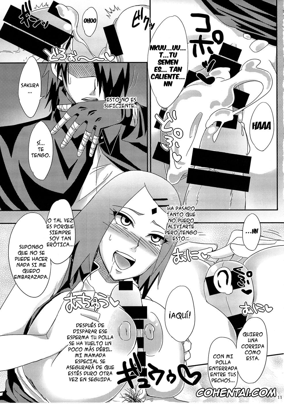 Boruto xxx, Sakura Haruno xxx, Sasuke Uchiha xxx, Tsunade xxx, Konoha no Secret Service (Boruto), pagina 10