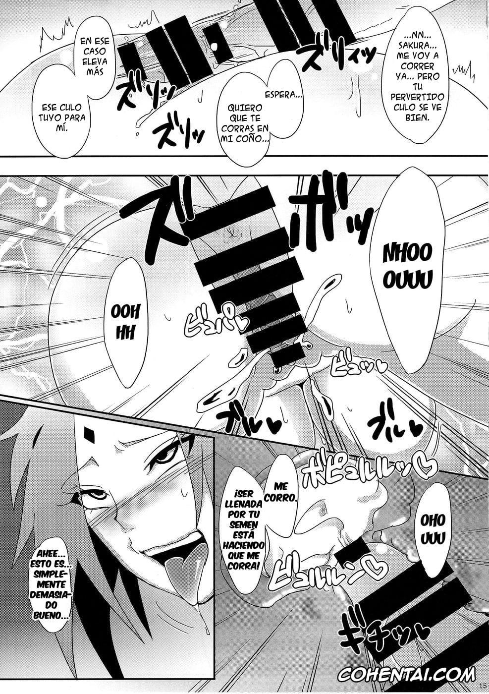Boruto porno, Sakura Haruno porno, Sasuke Uchiha porno, Tsunade porno, Konoha no Secret Service (Boruto), pagina 14