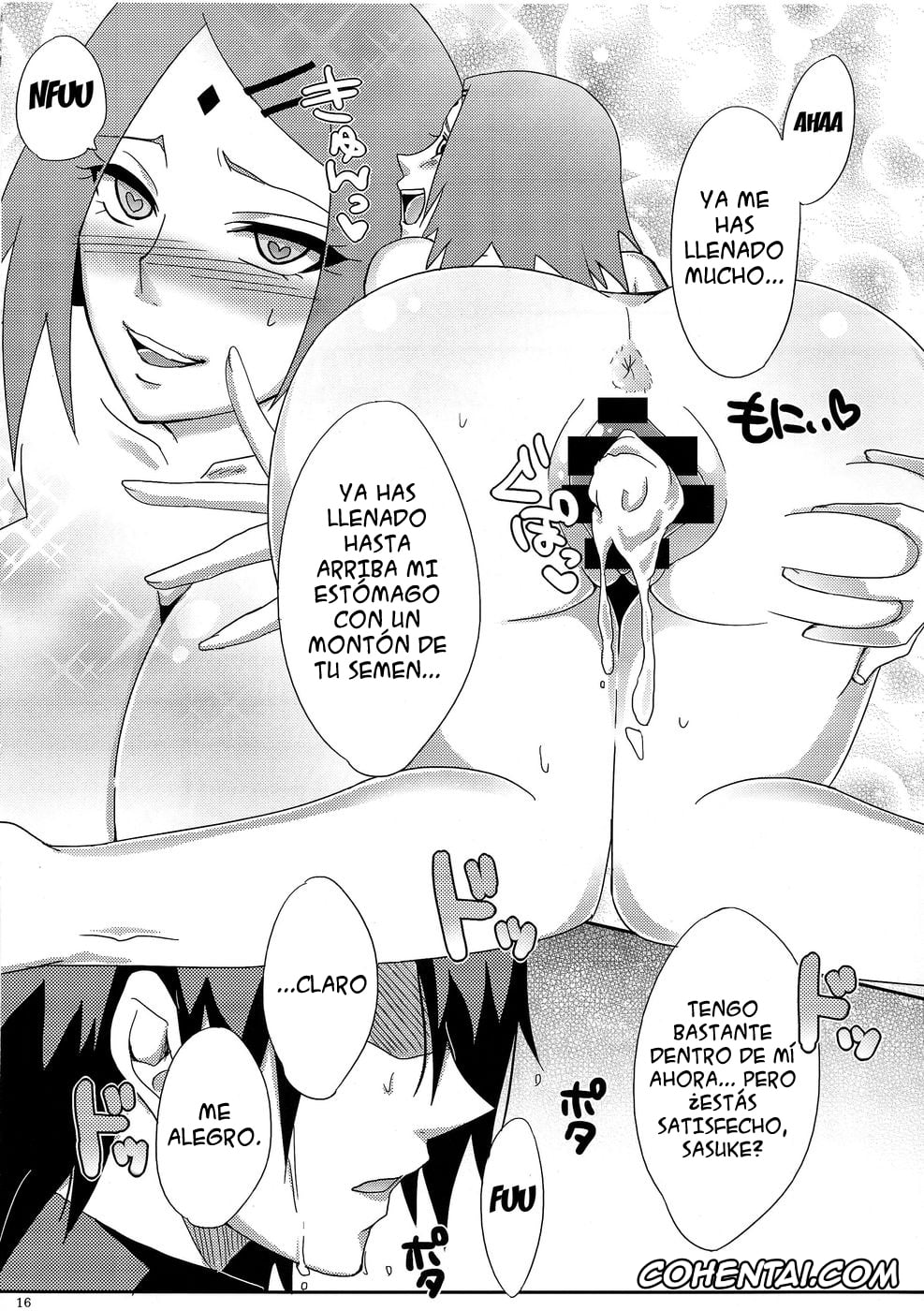 Boruto hentai, Sakura Haruno hentai, Sasuke Uchiha hentai, Tsunade hentai, Konoha no Secret Service (Boruto), pagina 15