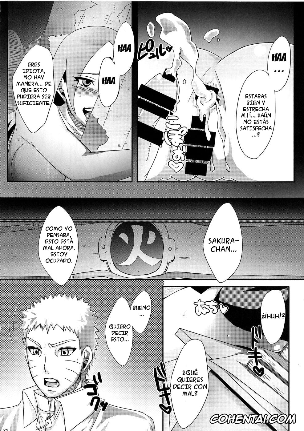Boruto hentai, Sakura Haruno hentai, Sasuke Uchiha hentai, Tsunade hentai, Konoha no Secret Service (Boruto), pagina 21