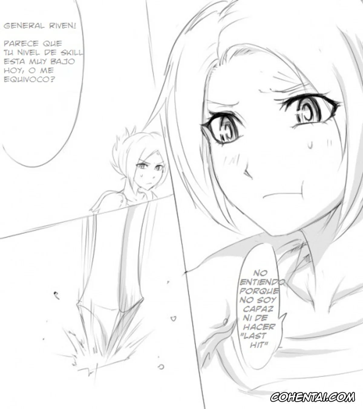 League of Legends hentai, Garen hentai, Riven hentai, Garen’s BC (League of Legends), pagina 3