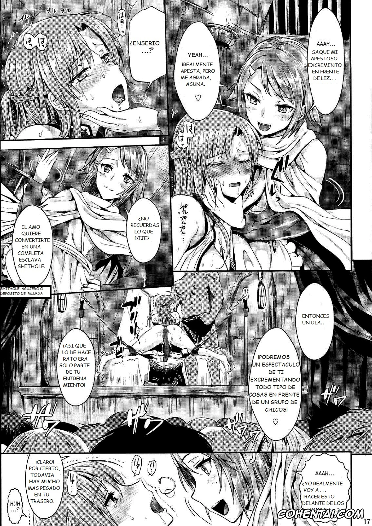 Sword Art Online xxx, Asuna Yuuki xxx, Rika Shinozaki | Lisbeth xxx, Shujou Seikou 2 Bangai-hen (Sword Art Online), pagina 16
