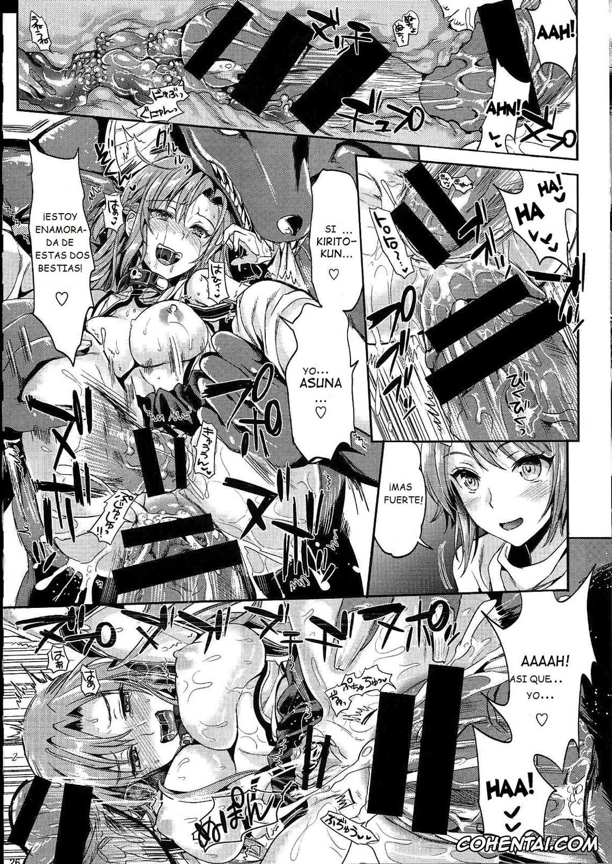 Sword Art Online xxx, Asuna Yuuki xxx, Rika Shinozaki | Lisbeth xxx, Shujou Seikou 2 Bangai-hen (Sword Art Online), pagina 25