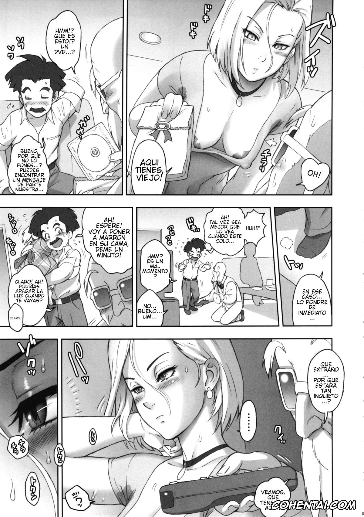 Dragon Ball Z xxx, Android 18 xxx, Master Roshi xxx, NIPPON HEAD-CHA-LA (Dragon Ball Z), pagina 4