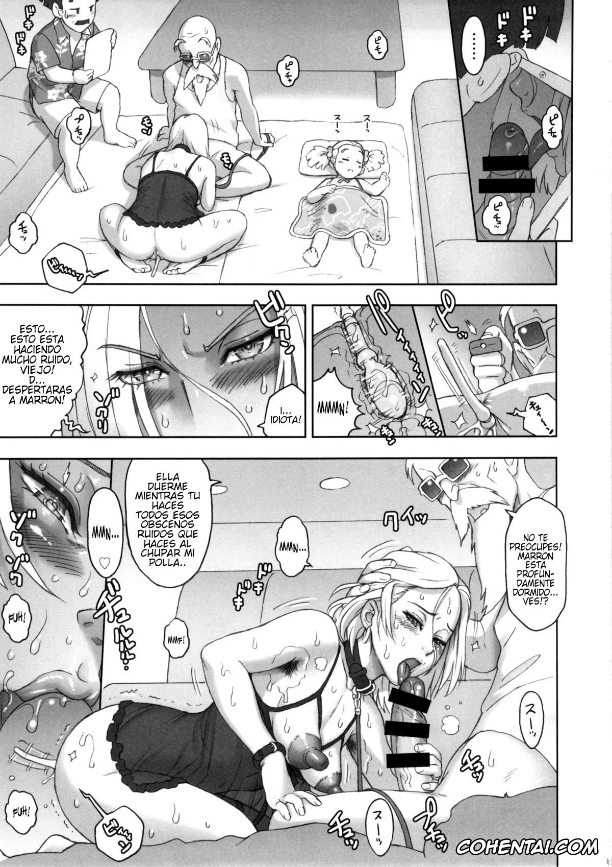 Dragon Ball Z hentai, Android 18 hentai, Master Roshi hentai, NIPPON HEAD-CHA-LA (Dragon Ball Z), pagina 12