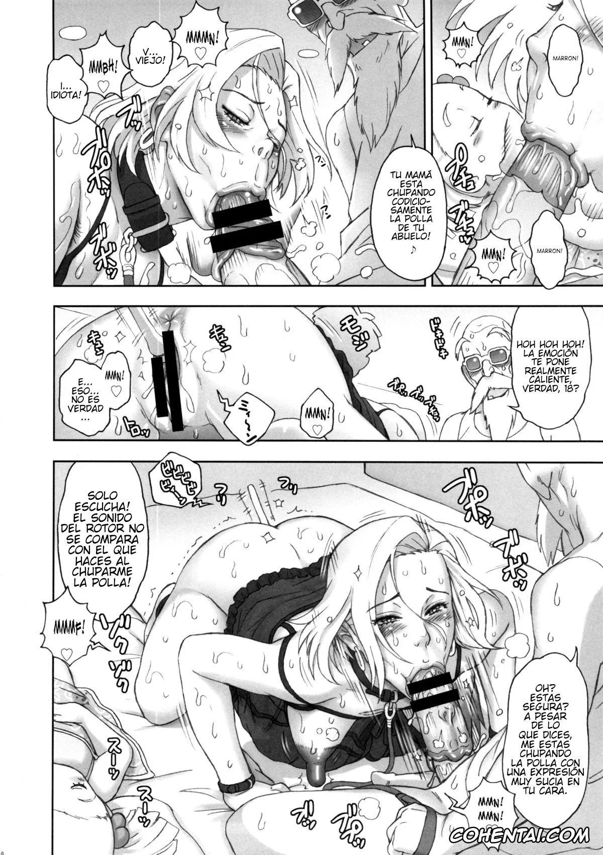 Dragon Ball Z xxx, Android 18 xxx, Master Roshi xxx, NIPPON HEAD-CHA-LA (Dragon Ball Z), pagina 13