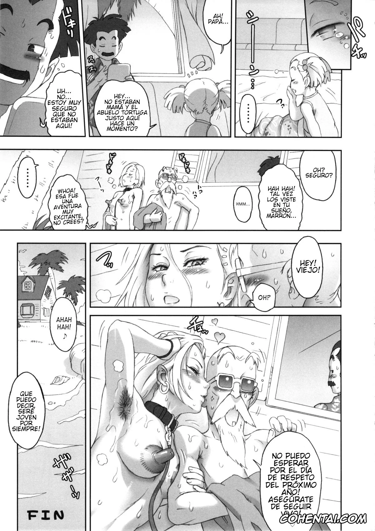 Dragon Ball Z xxx, Android 18 xxx, Master Roshi xxx, NIPPON HEAD-CHA-LA (Dragon Ball Z), pagina 22