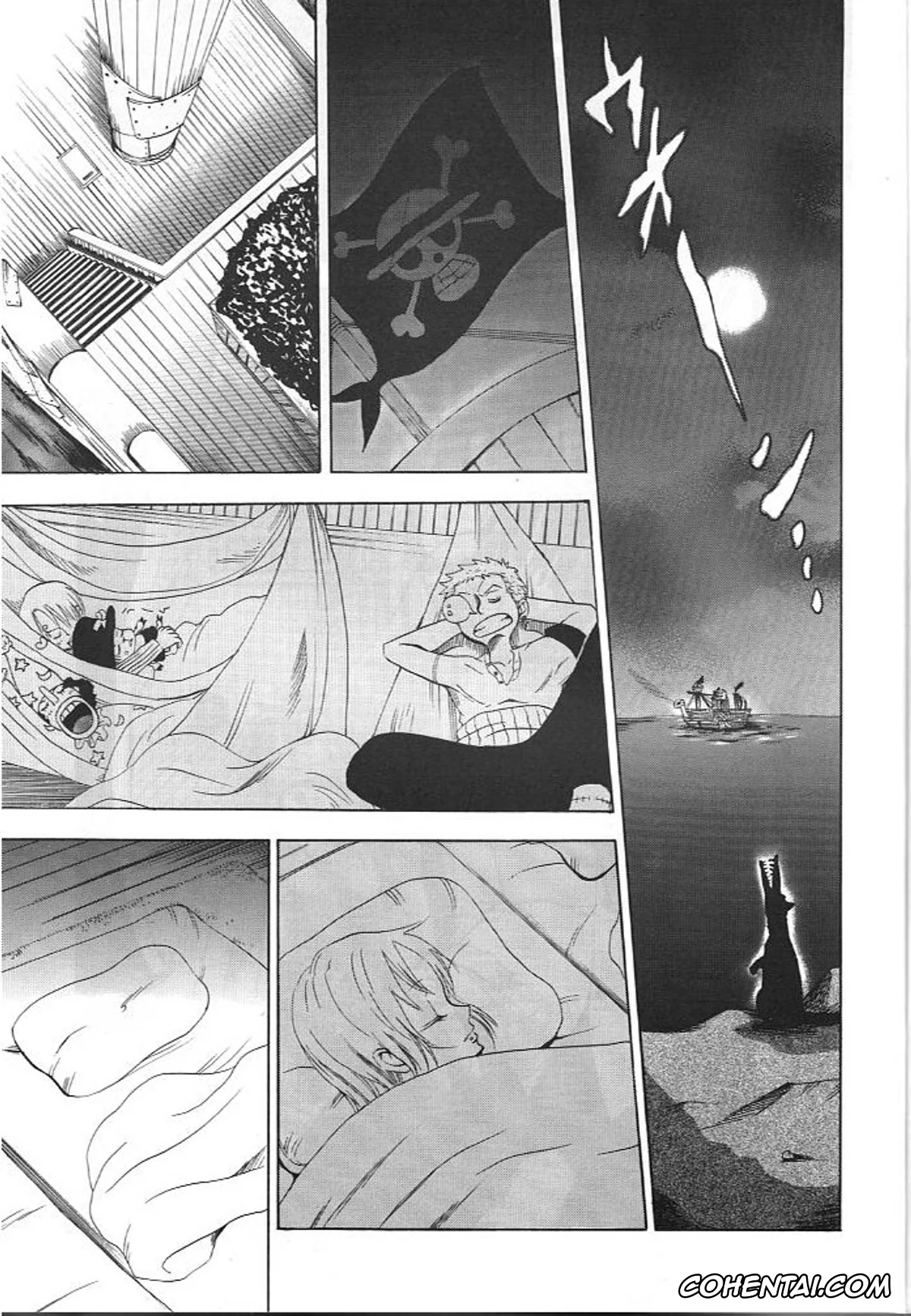 One Piece hentai, Monkey D. Luffy hentai, Nico Robin hentai, Kimi wa Pet (One Piece), pagina 3