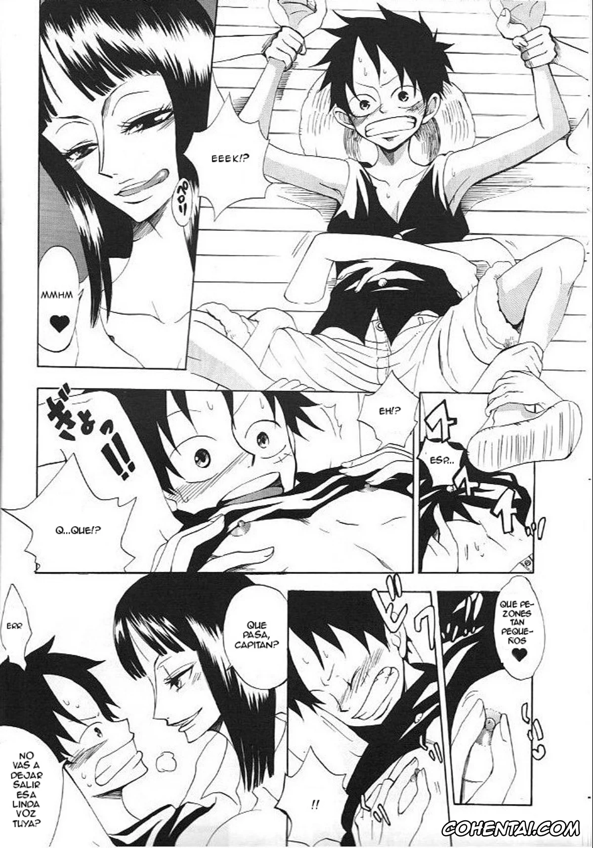 One Piece porno, Monkey D. Luffy porno, Nico Robin porno, Kimi wa Pet (One Piece), pagina 11