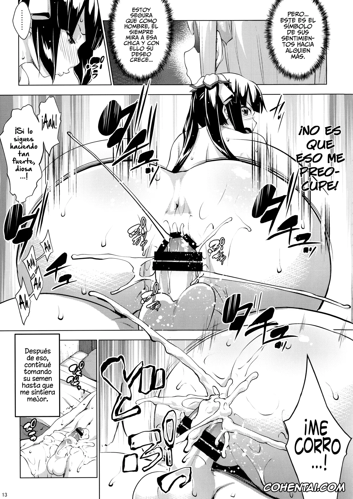 Dungeon ni Deai o Motomeru no wa Machigatteiru Darou ka hentai, Bell Cranel hentai, Hestia hentai, Hestia ni Seiyoku o Moteamasu no wa Machigatteiru Darou ka (Dungeon ni Deai o Motomeru no wa Machigatteiru Darou ka), pagina 12