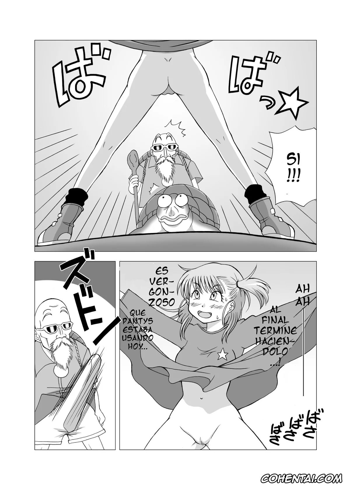 Dragon Ball porno, Bulma Briefs porno, Master Roshi porno, Oolong porno, Dukkon Bakkon Kai! (Dragon Ball), pagina 11