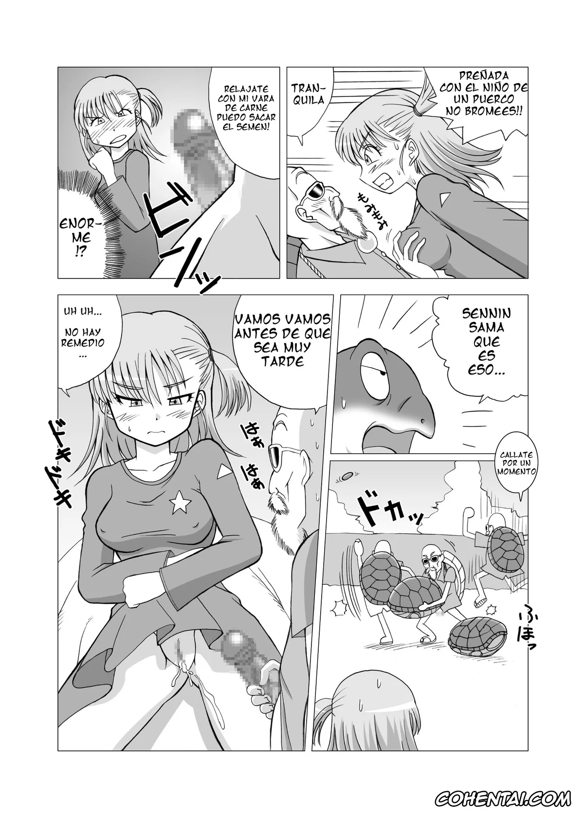 Dragon Ball porno, Bulma Briefs porno, Master Roshi porno, Oolong porno, Dukkon Bakkon Kai! (Dragon Ball), pagina 14
