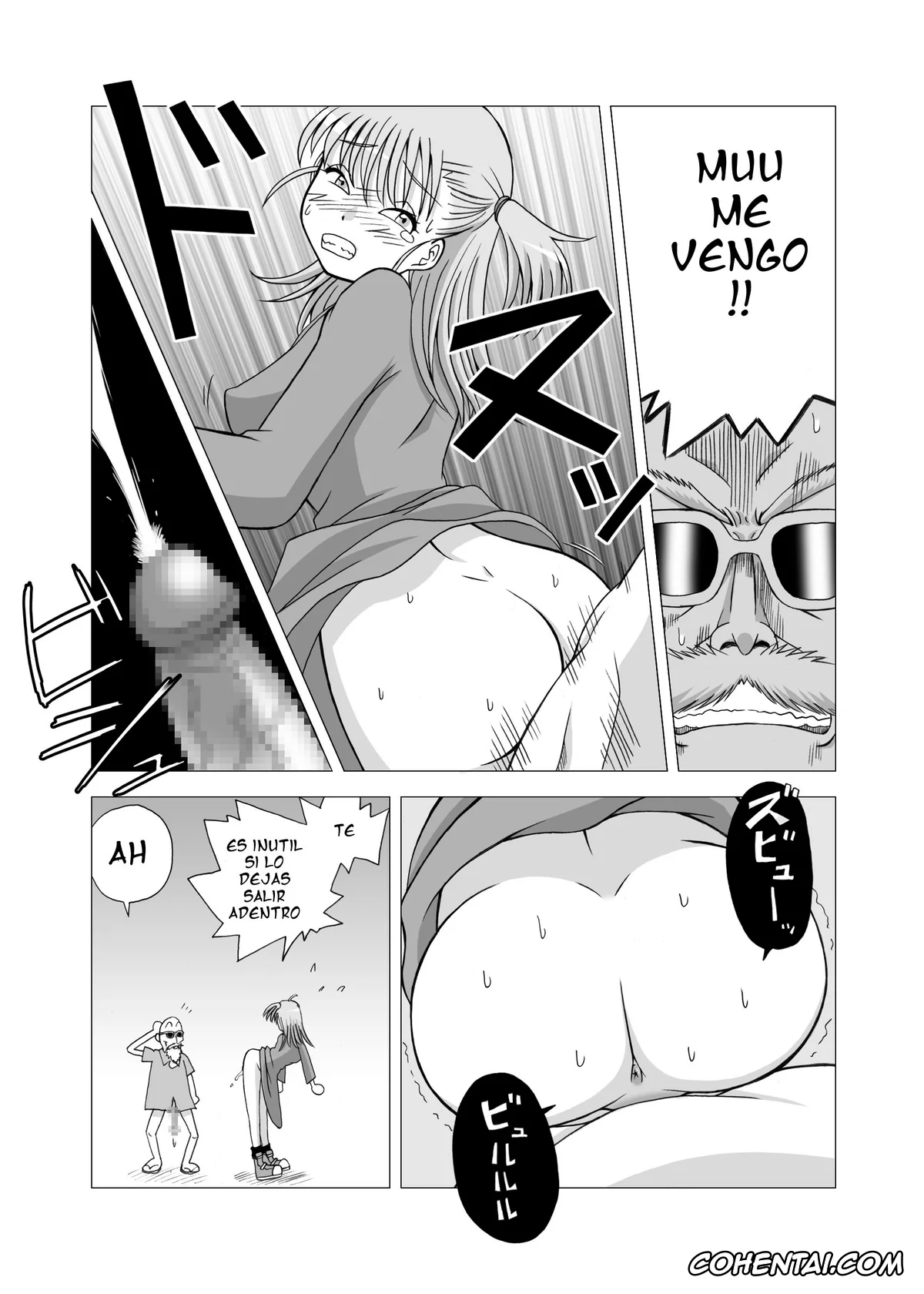 Dragon Ball hentai, Bulma Briefs hentai, Master Roshi hentai, Oolong hentai, Dukkon Bakkon Kai! (Dragon Ball), pagina 18