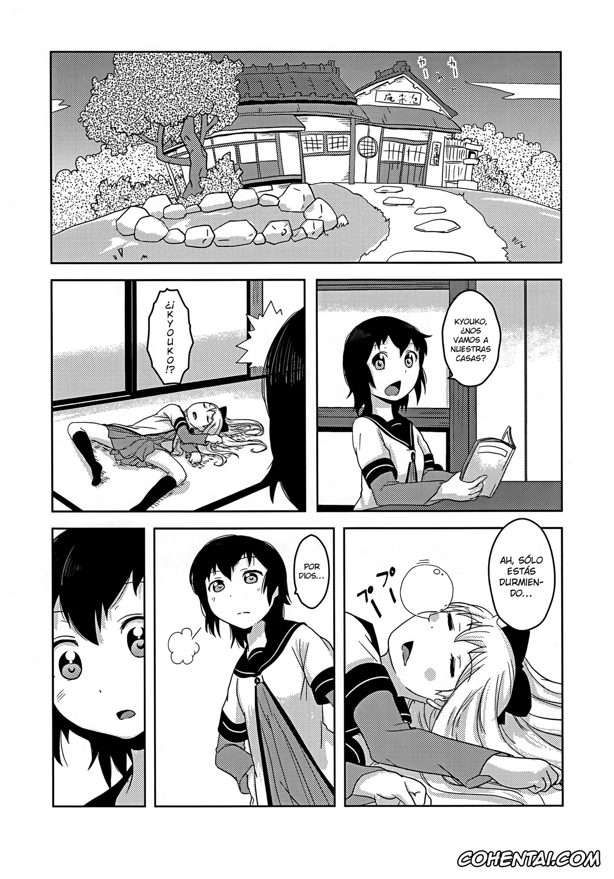 YuruYuri porno, Kyouko Toshinou porno, Yui Funami porno, Requiem For Daydream SAGA (YuruYuri), pagina 2