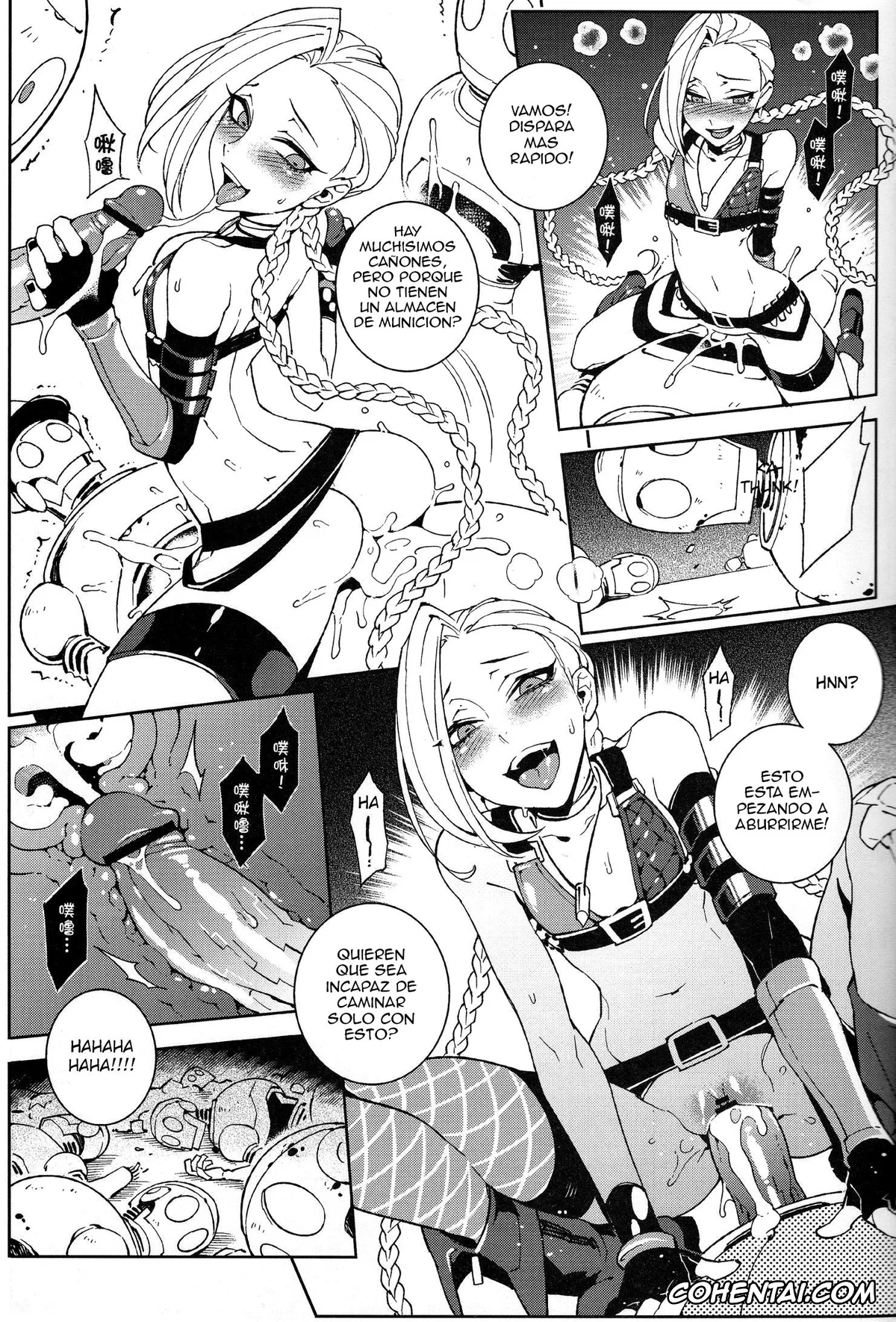 League of Legends xxx, Caitlyn xxx, Jinx xxx, Vi xxx, JINX Come On! Shoot Faster (League of Legends), pagina 10