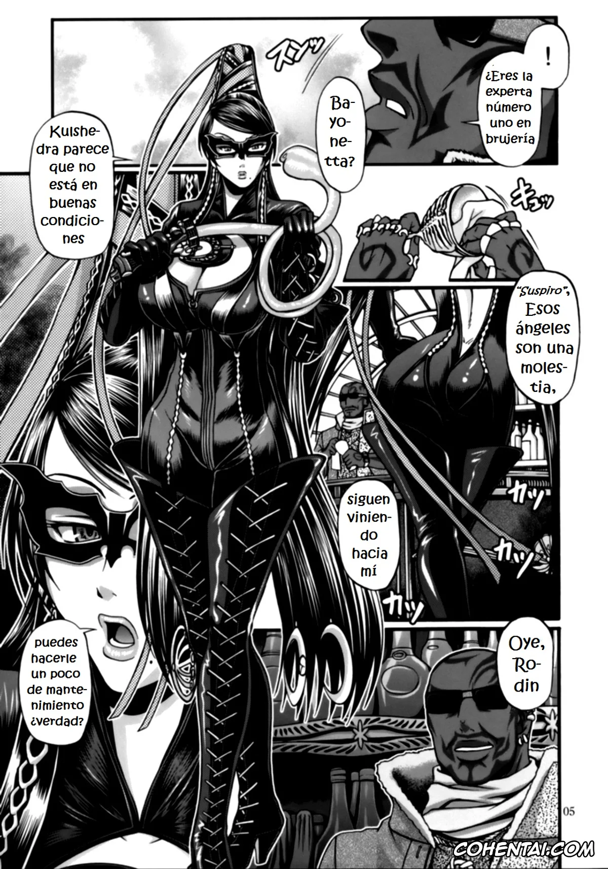 Bayonetta xxx, Bayonetta xxx, Hi-SICS 05 -Toaru Majo no Sex Life- (BAYONETTA), pagina 4