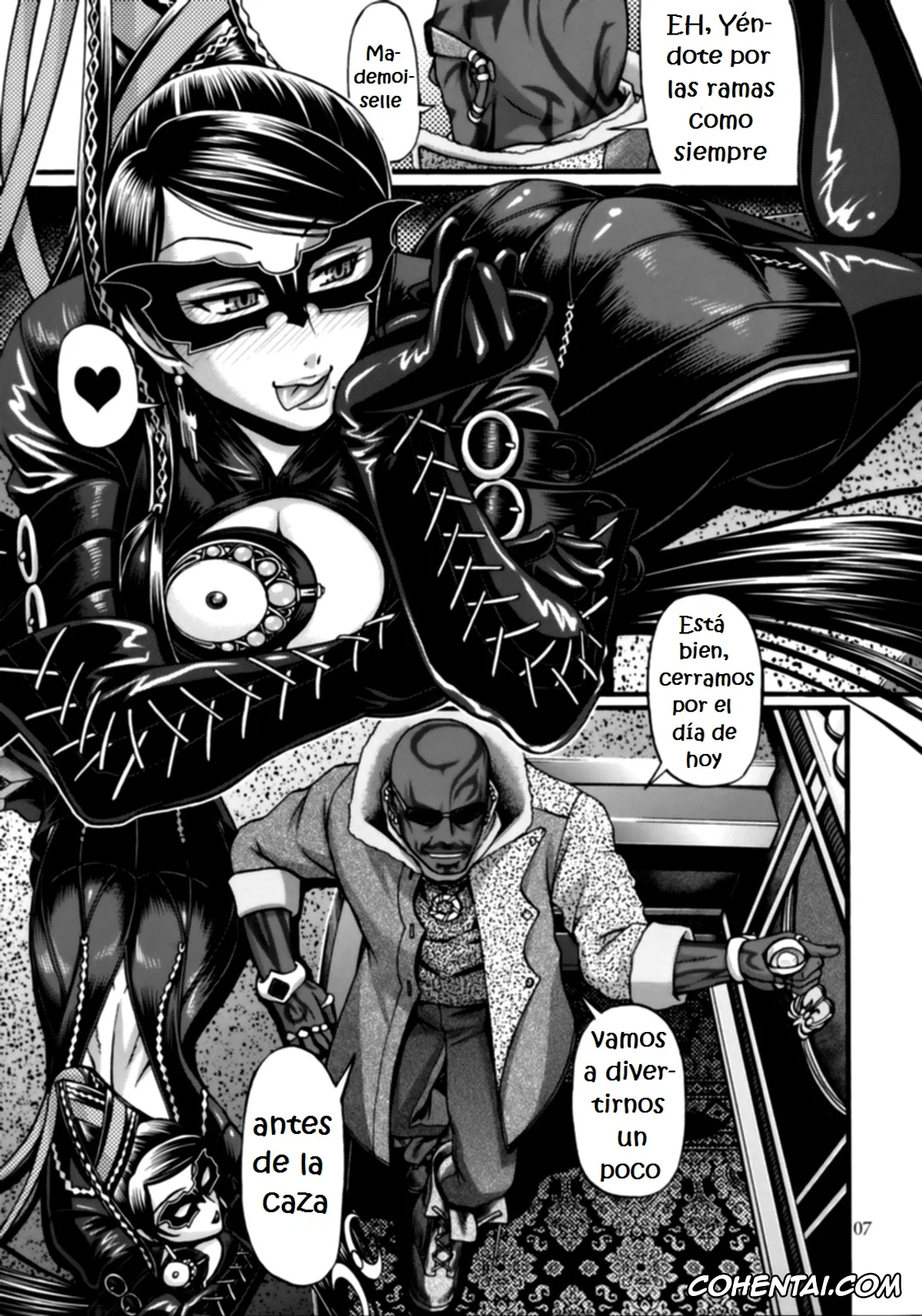 Bayonetta hentai, Bayonetta hentai, Hi-SICS 05 -Toaru Majo no Sex Life- (BAYONETTA), pagina 6