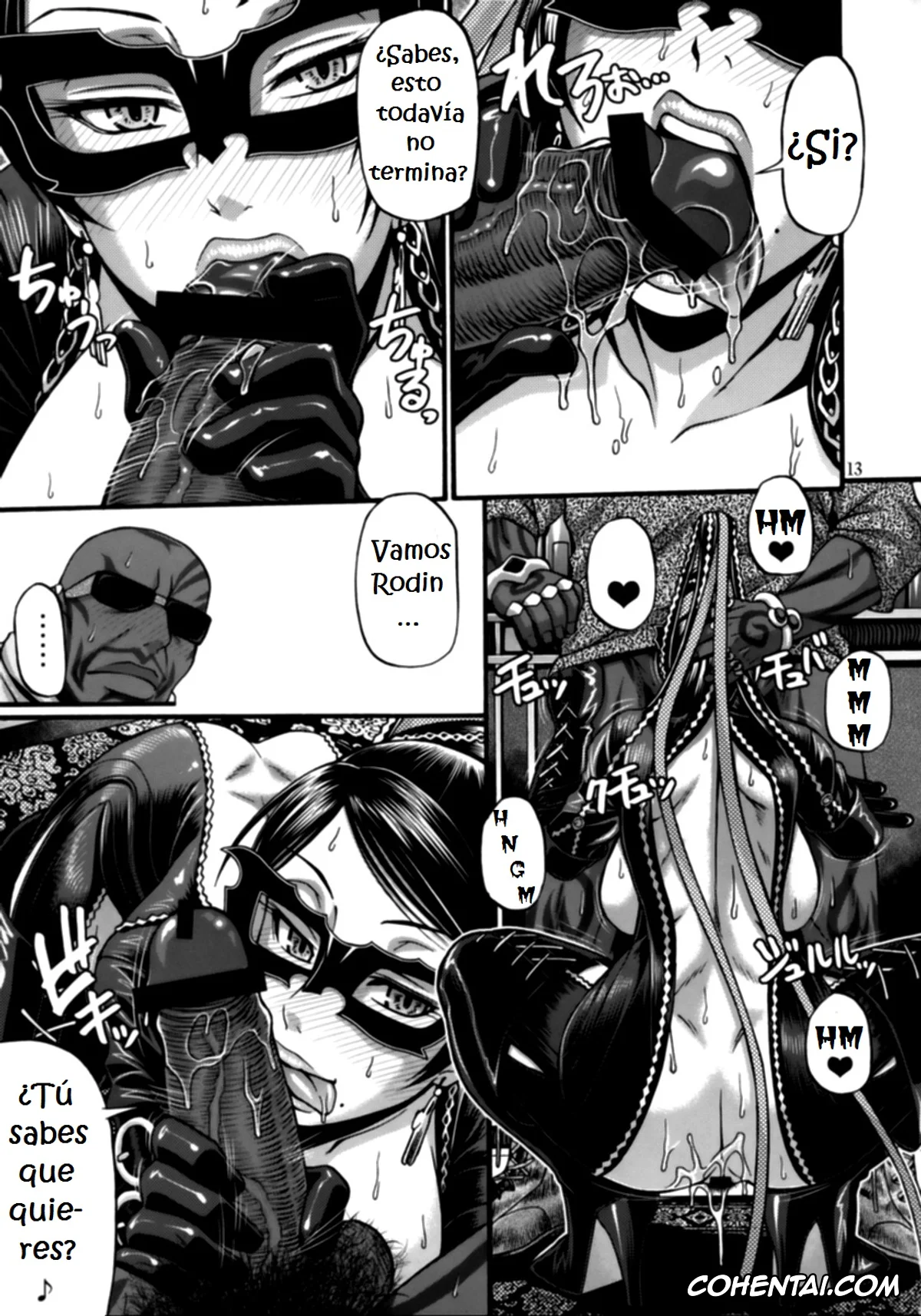 Bayonetta hentai, Bayonetta hentai, Hi-SICS 05 -Toaru Majo no Sex Life- (BAYONETTA), pagina 12