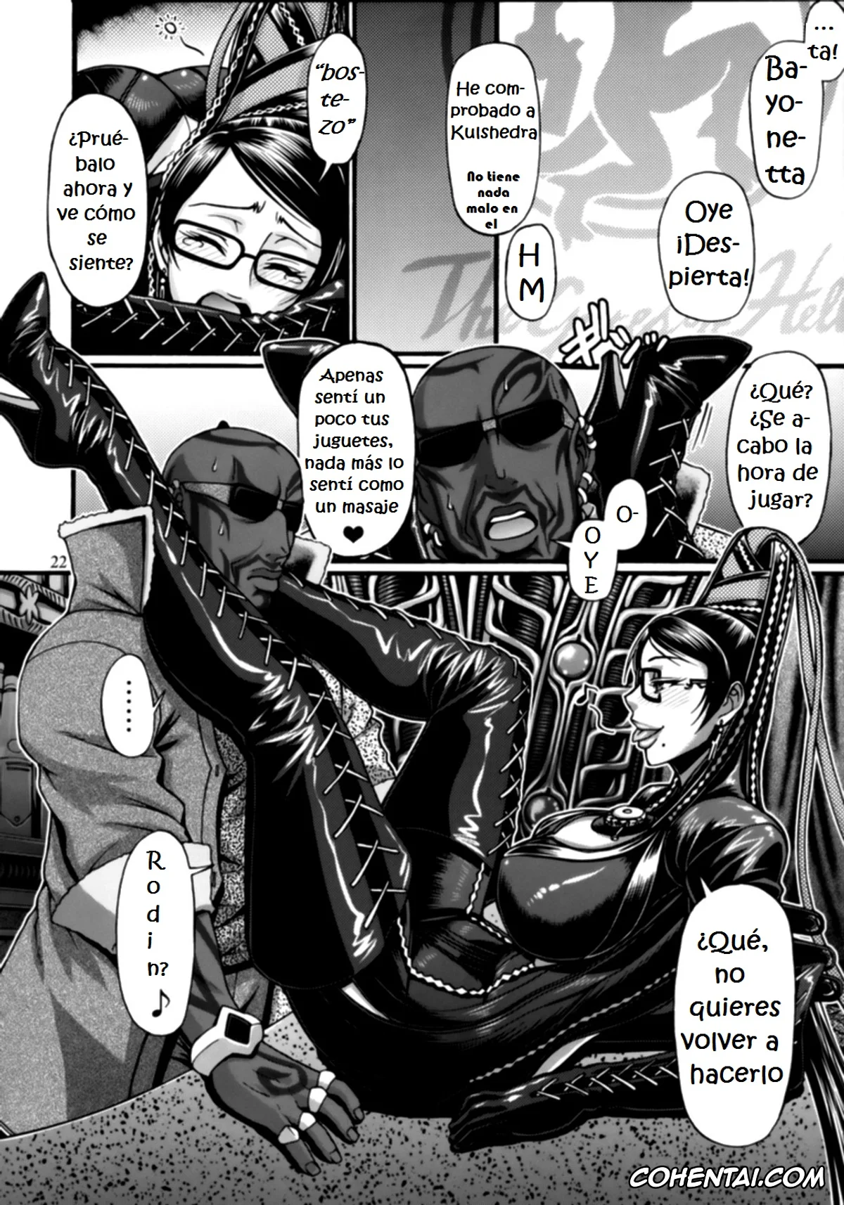 Bayonetta xxx, Bayonetta xxx, Hi-SICS 05 -Toaru Majo no Sex Life- (BAYONETTA), pagina 19
