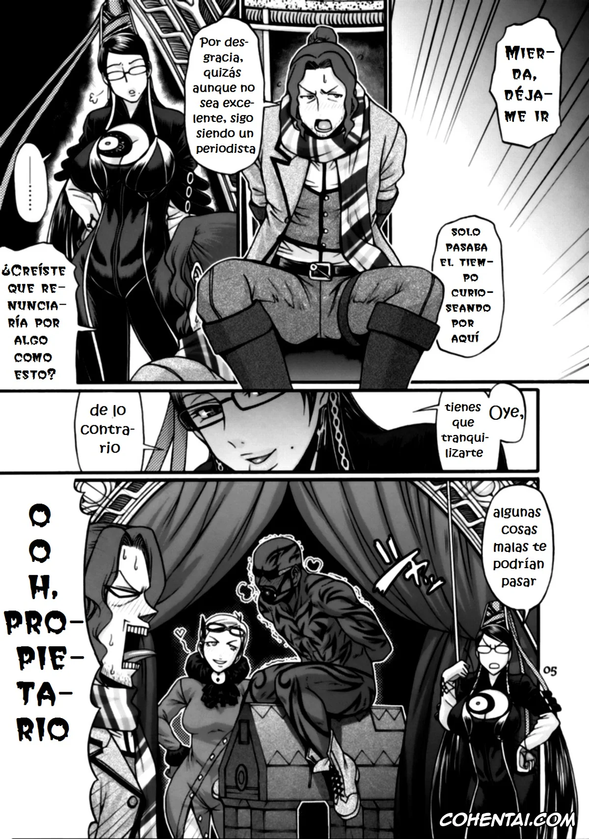 Bayonetta xxx, Bayonetta xxx, Jeane xxx, Jeanne xxx, Hi‐SICS 06 -Toaru Majo no Sex Life 2- (BAYONETTA), pagina 4