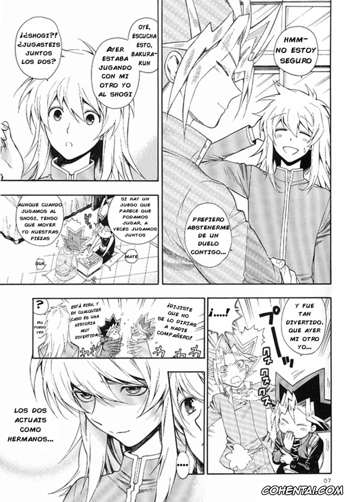 Yu-Gi-Oh! hentai, Ryou Bakura hentai, Yami Bakura hentai, GAME (Yu-Gi-Oh!), pagina 6