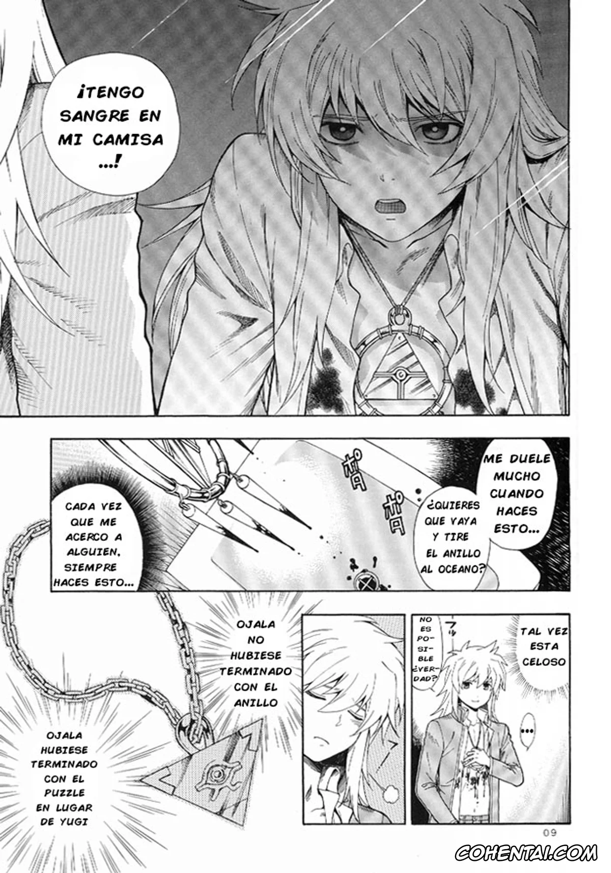 Yu-Gi-Oh! porno, Ryou Bakura porno, Yami Bakura porno, GAME (Yu-Gi-Oh!), pagina 8