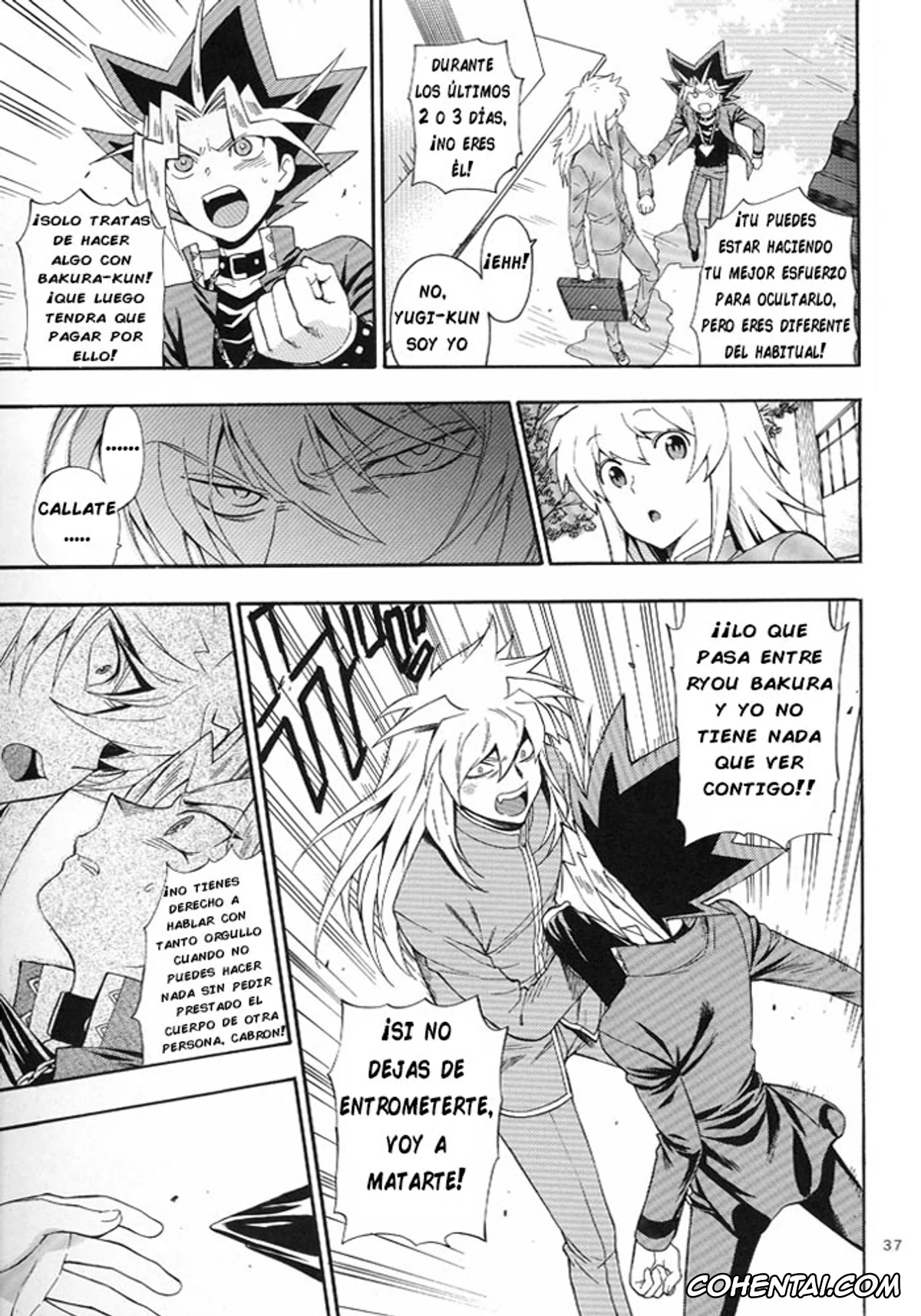 Yu-Gi-Oh! hentai, Ryou Bakura hentai, Yami Bakura hentai, GAME (Yu-Gi-Oh!), pagina 36