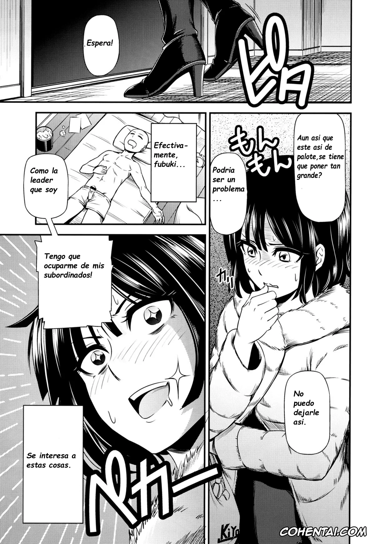One Punch Man porno, Jigoku no Fubuki porno, Saitama porno, ONE-HURRICANE (One Punch Man), pagina 5