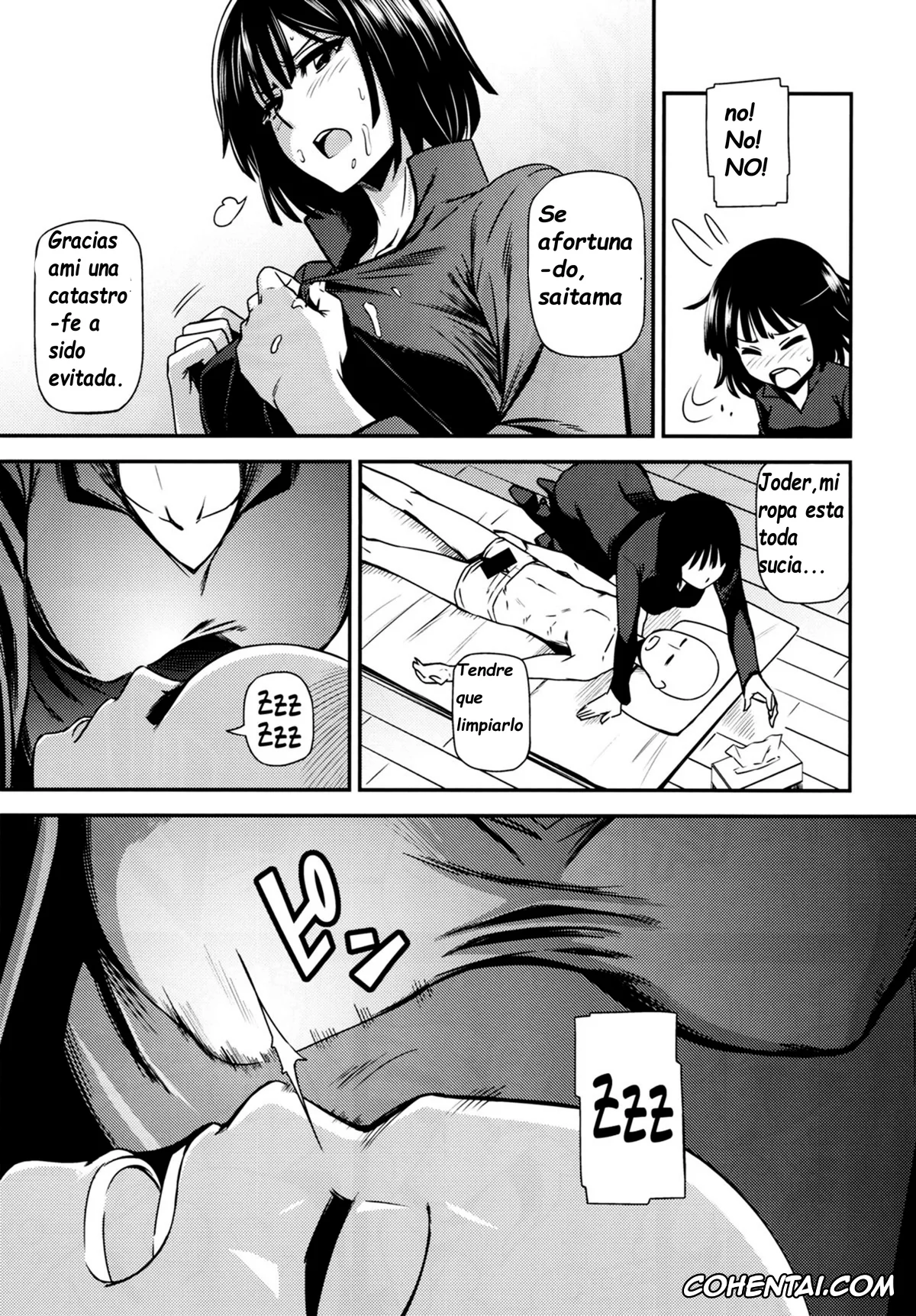 One Punch Man porno, Jigoku no Fubuki porno, Saitama porno, ONE-HURRICANE (One Punch Man), pagina 11