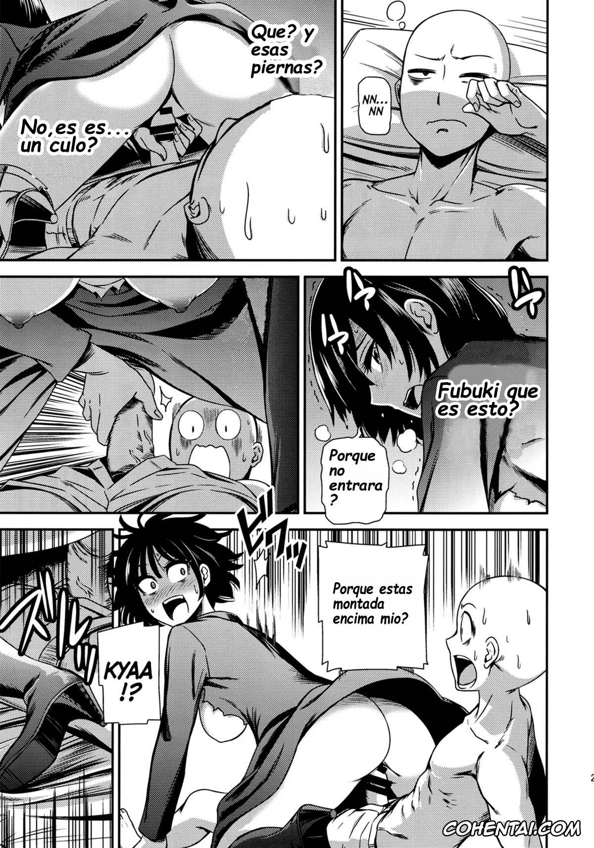 One Punch Man hentai, Jigoku no Fubuki hentai, Saitama hentai, ONE-HURRICANE (One Punch Man), pagina 21