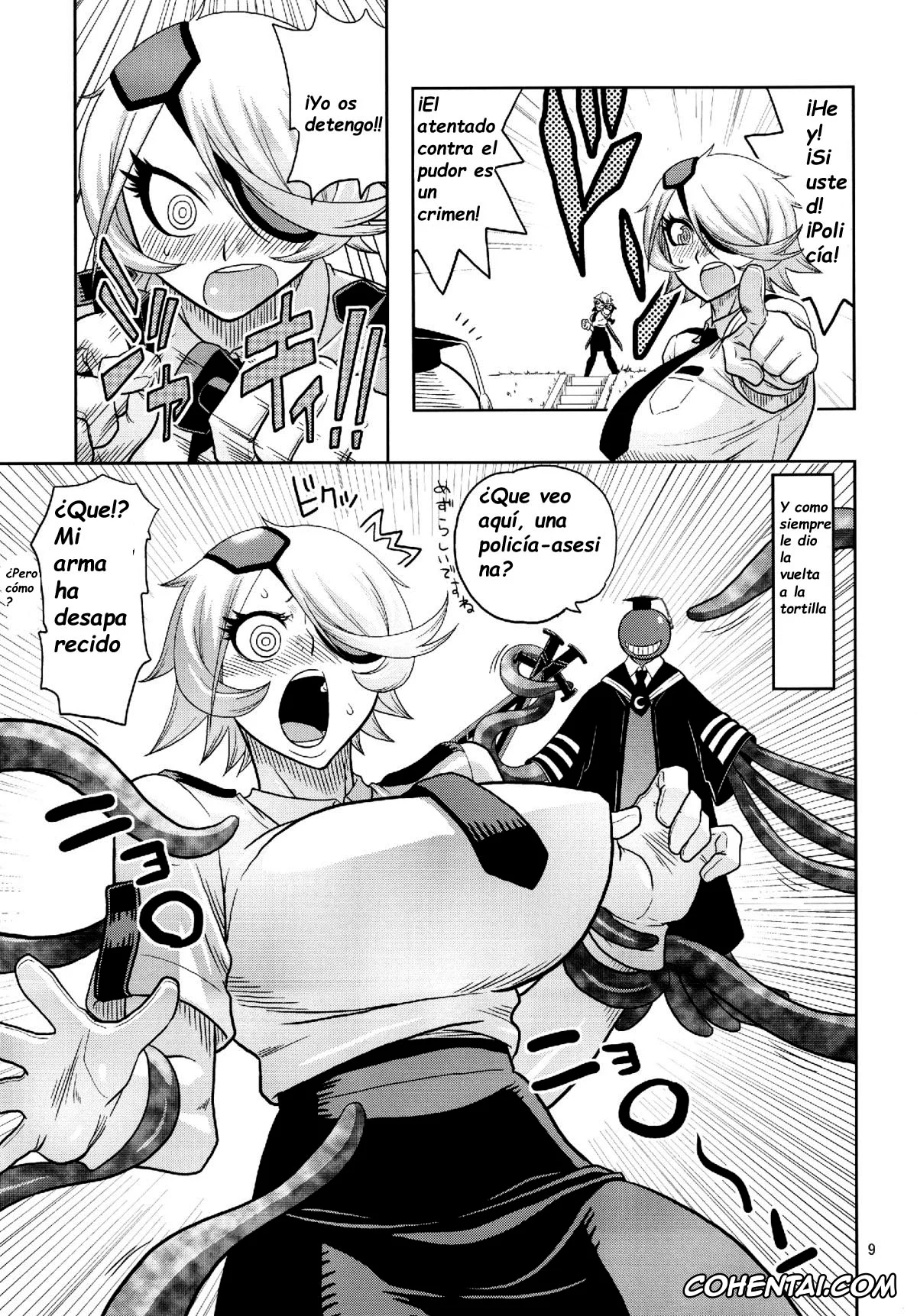 Ansatsu Kyoushitsu | Assassination Classroom xxx, Shinmai Fukei Kiruko-san xxx, Irina Jelavic xxx, Koro-sensei xxx, Kiru × Koro (Shinmai Fukei Kiruko-san), pagina 13