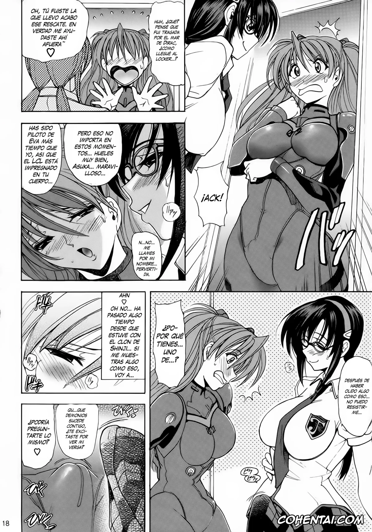 Neon Genesis Evangelion porno, Asuka Langley Soryu porno, Mari Illustrious Makinami porno, Maya Ibuki porno, Rei Ayanami porno, Shinji Ikari porno, Hana – Maki no Juuhachi – Tamashii wa Hana (Neon Genesis Evangelion), pagina 17