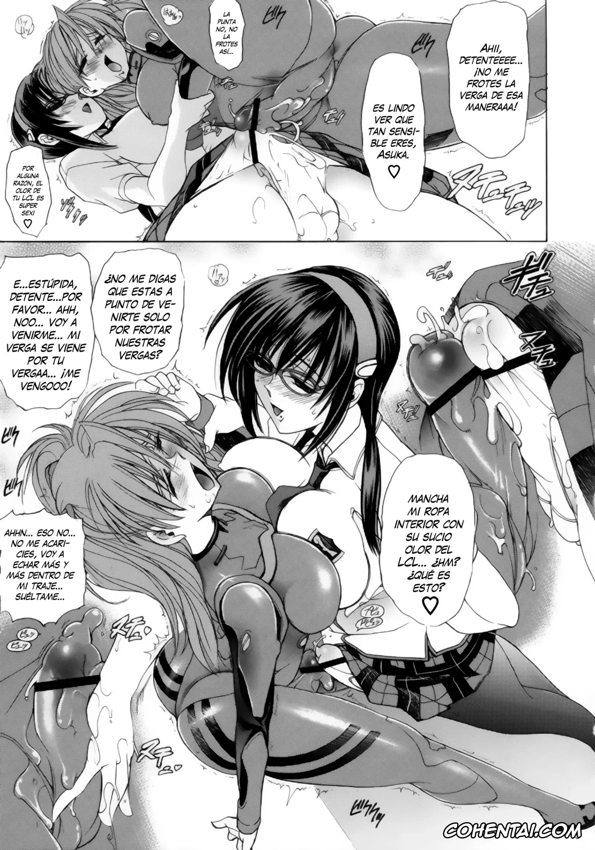 Neon Genesis Evangelion hentai, Asuka Langley Soryu hentai, Mari Illustrious Makinami hentai, Maya Ibuki hentai, Rei Ayanami hentai, Shinji Ikari hentai, Hana – Maki no Juuhachi – Tamashii wa Hana (Neon Genesis Evangelion), pagina 18