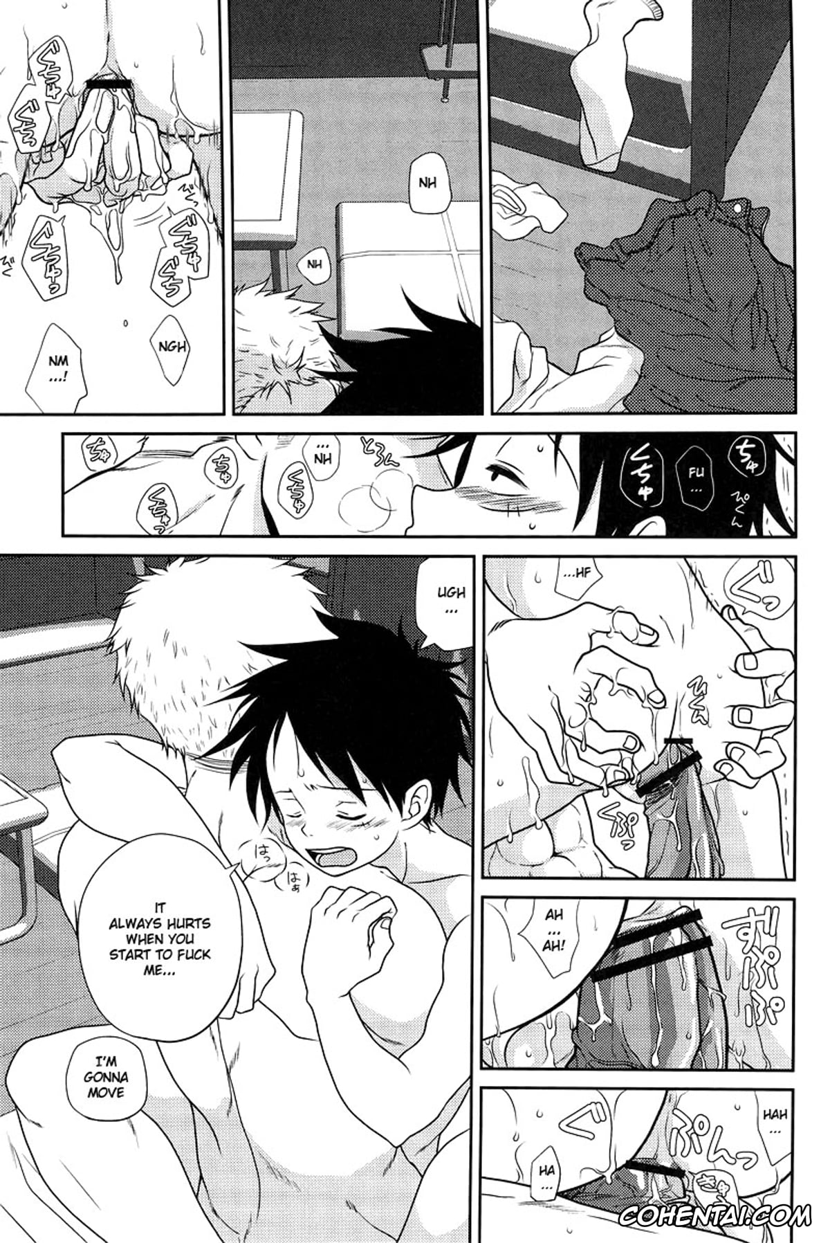One Piece xxx, Monkey D. Luffy xxx, Portgas D. Ace xxx, Roronoa Zoro xxx, STARGAZER (One Piece), pagina 4