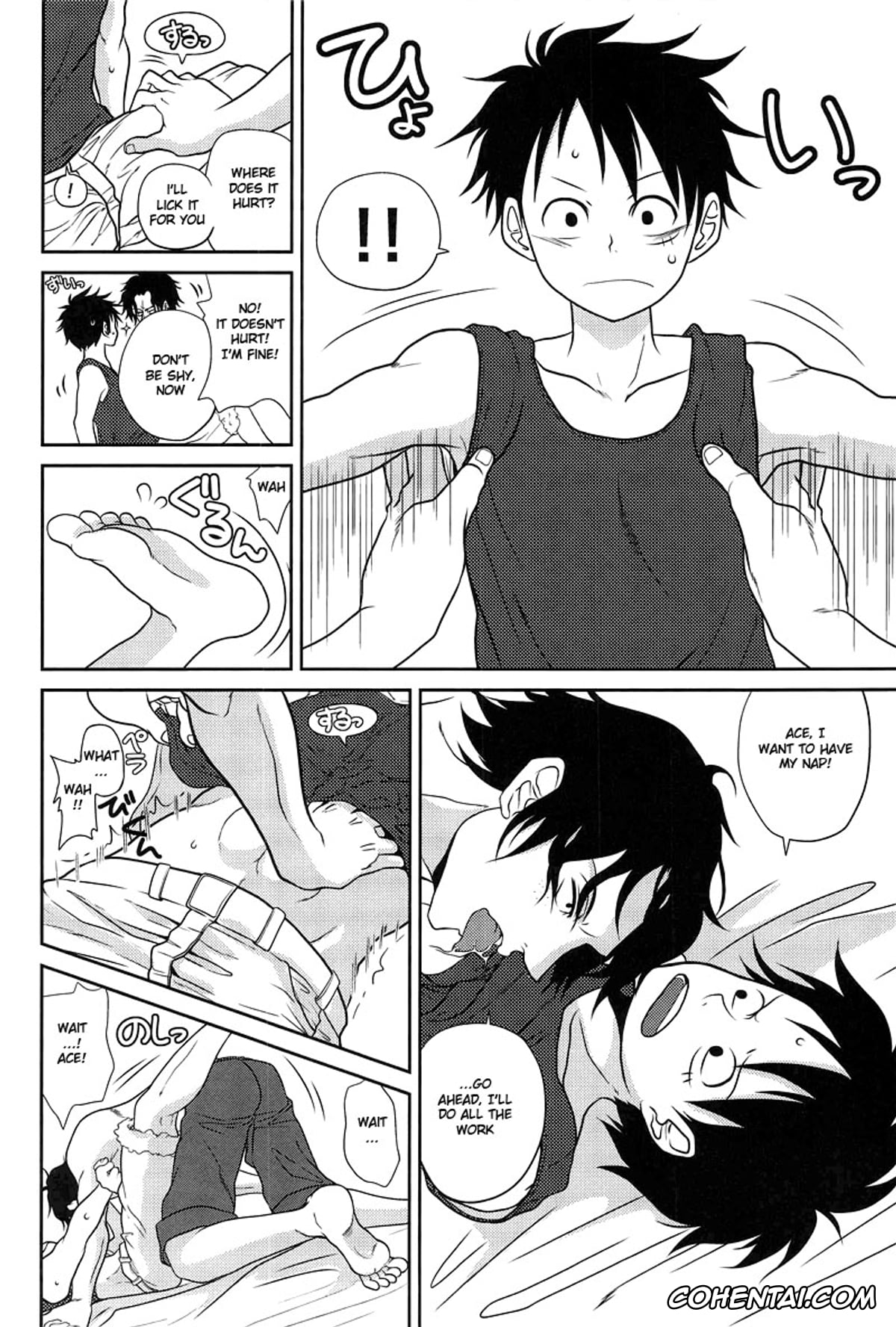 One Piece xxx, Monkey D. Luffy xxx, Portgas D. Ace xxx, Roronoa Zoro xxx, STARGAZER (One Piece), pagina 13