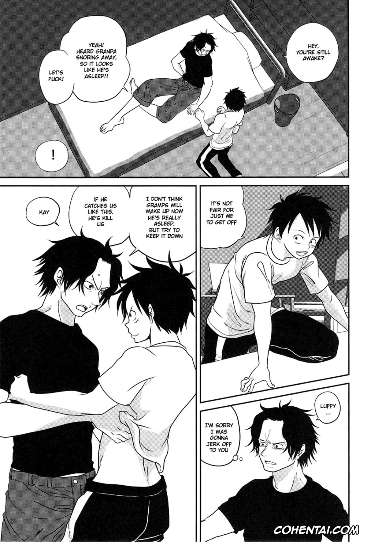 One Piece hentai, Monkey D. Luffy hentai, Portgas D. Ace hentai, Roronoa Zoro hentai, STARGAZER (One Piece), pagina 24