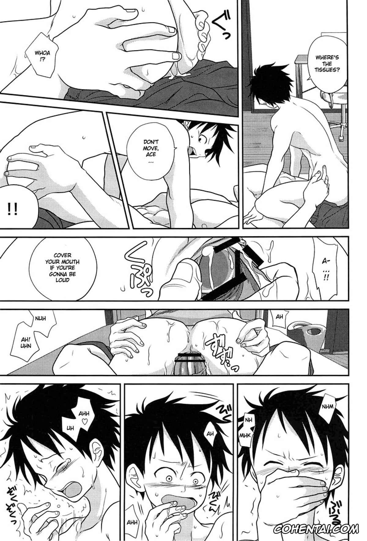 One Piece xxx, Monkey D. Luffy xxx, Portgas D. Ace xxx, Roronoa Zoro xxx, STARGAZER (One Piece), pagina 34