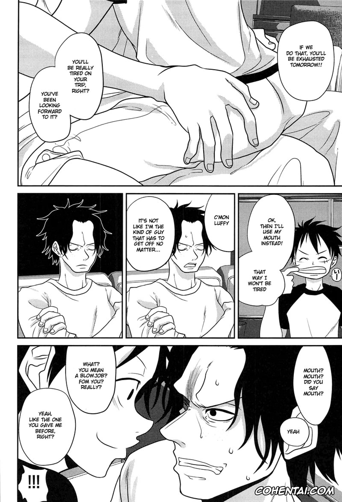 One Piece porno, Monkey D. Luffy porno, Portgas D. Ace porno, Roronoa Zoro porno, STARGAZER (One Piece), pagina 41