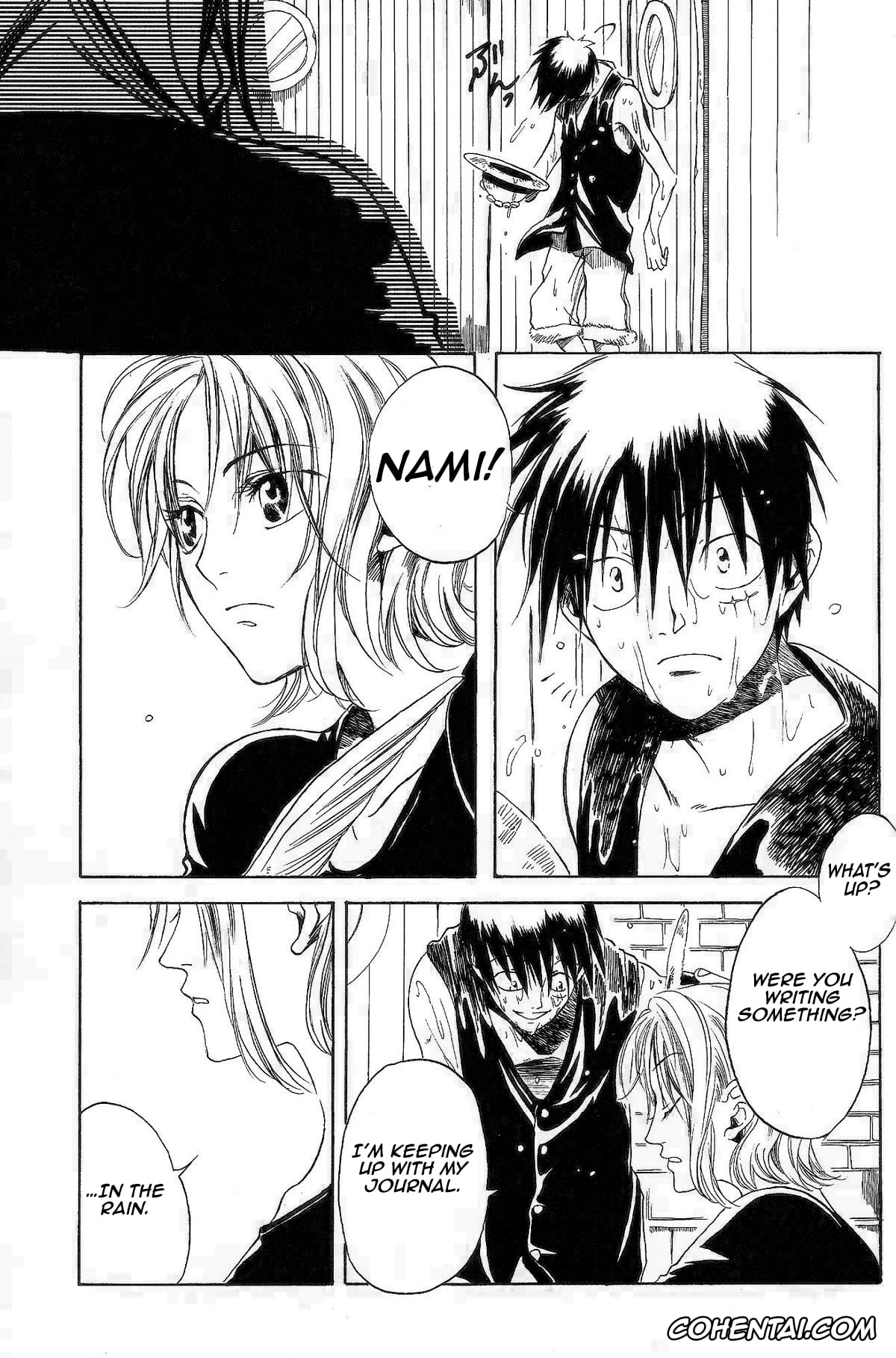 One Piece hentai, Monkey D. Luffy hentai, Nami hentai, Cold Fever (One Piece), pagina 3
