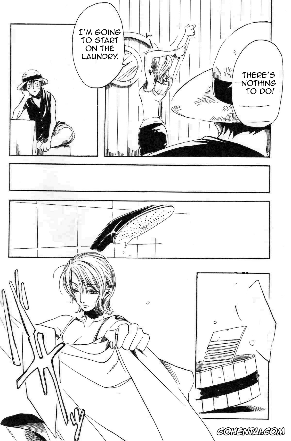 One Piece porno, Monkey D. Luffy porno, Nami porno, Cold Fever (One Piece), pagina 14