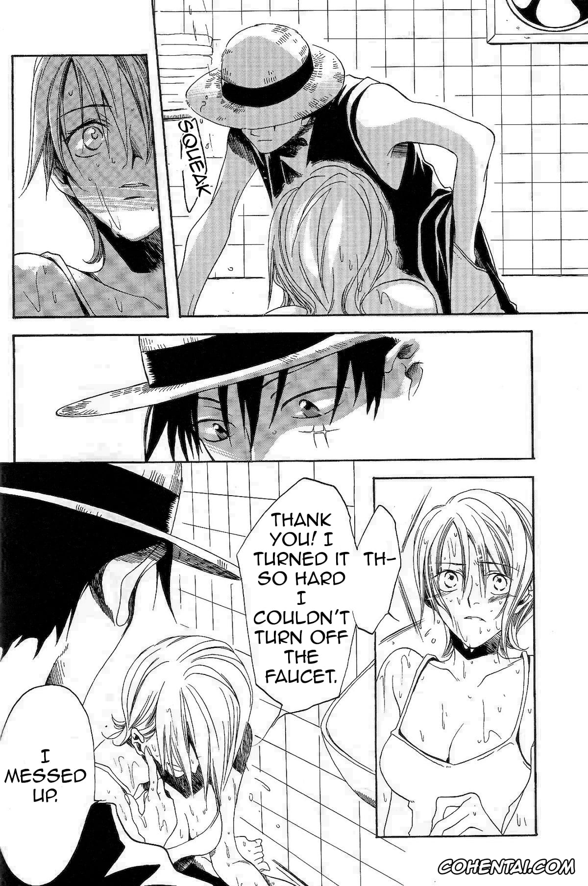 One Piece hentai, Monkey D. Luffy hentai, Nami hentai, Cold Fever (One Piece), pagina 18