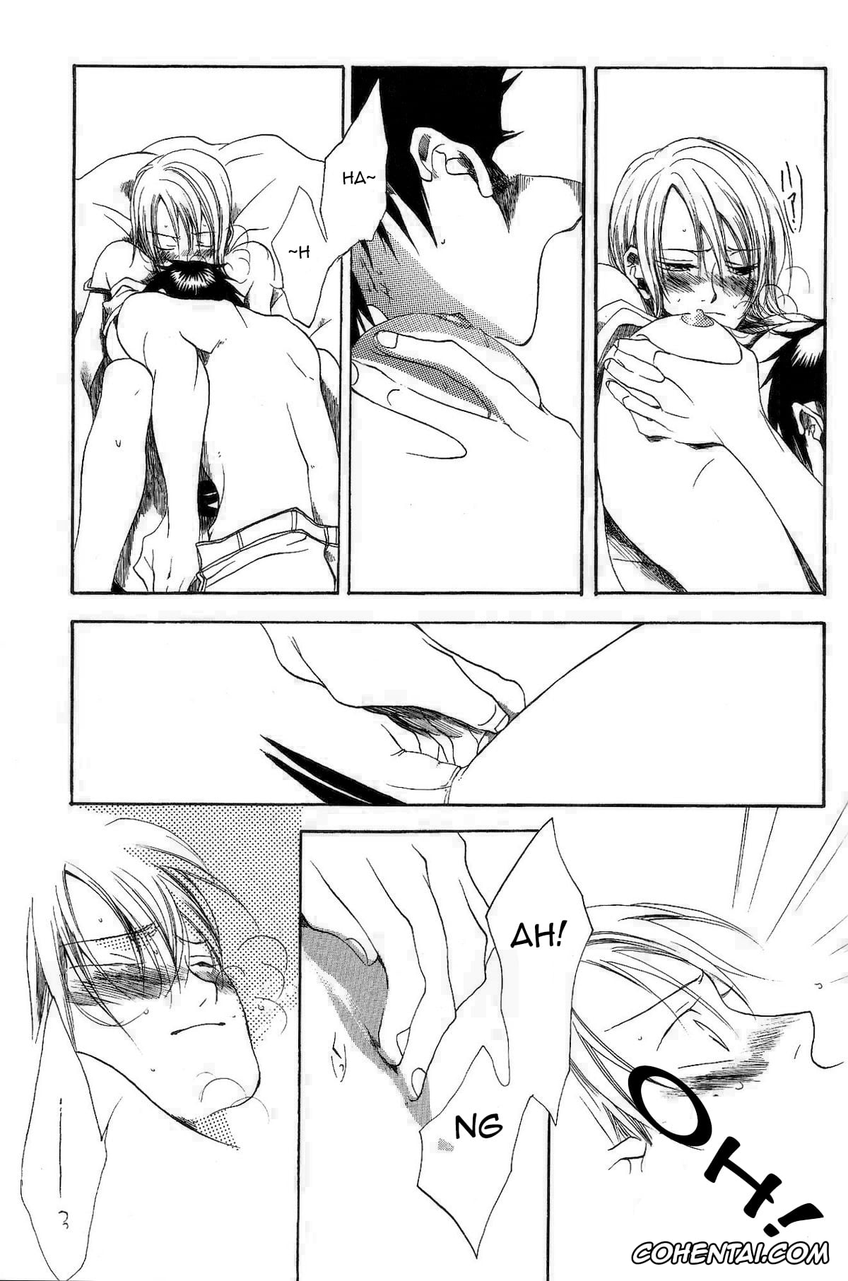 One Piece xxx, Monkey D. Luffy xxx, Nami xxx, Cold Fever (One Piece), pagina 37