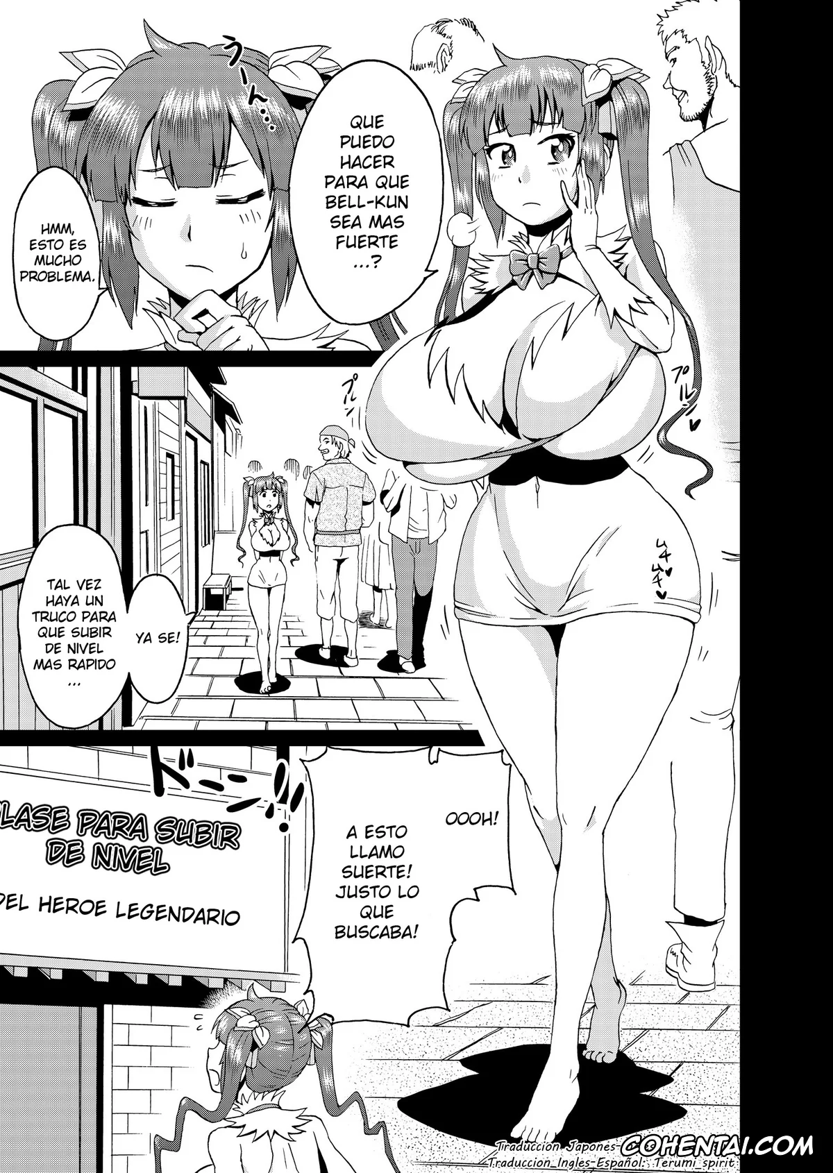 Dungeon ni Deai o Motomeru no wa Machigatteiru Darou ka porno, Hestia porno, Naoto Shirogane porno, Bell-kun no Tame ni… (Dungeon ni Deai o Motomeru no wa Machigatteiru Darou ka), pagina 2
