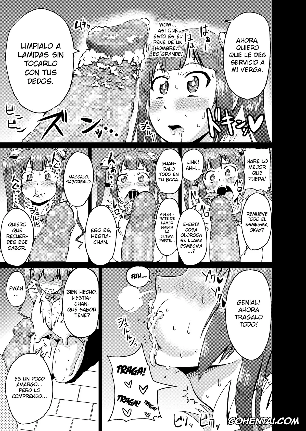 Dungeon ni Deai o Motomeru no wa Machigatteiru Darou ka porno, Hestia porno, Naoto Shirogane porno, Bell-kun no Tame ni… (Dungeon ni Deai o Motomeru no wa Machigatteiru Darou ka), pagina 8