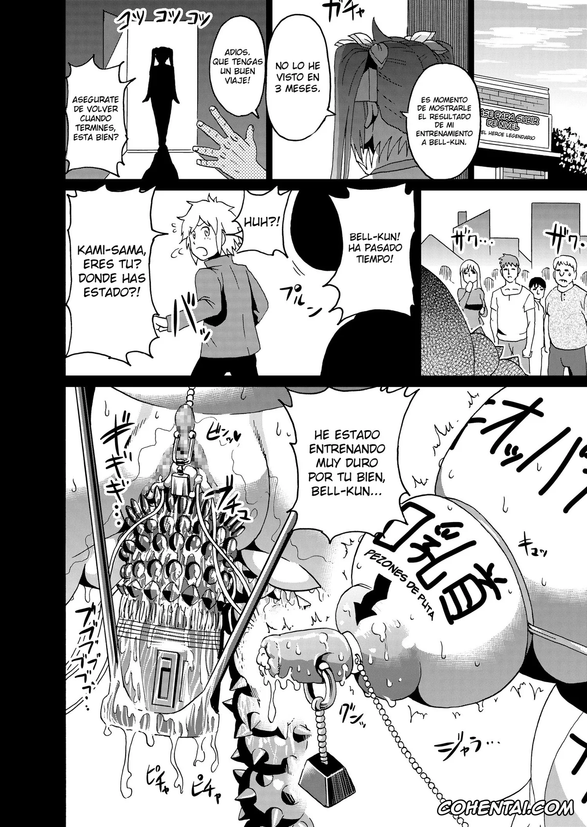 Dungeon ni Deai o Motomeru no wa Machigatteiru Darou ka porno, Hestia porno, Naoto Shirogane porno, Bell-kun no Tame ni… (Dungeon ni Deai o Motomeru no wa Machigatteiru Darou ka), pagina 23