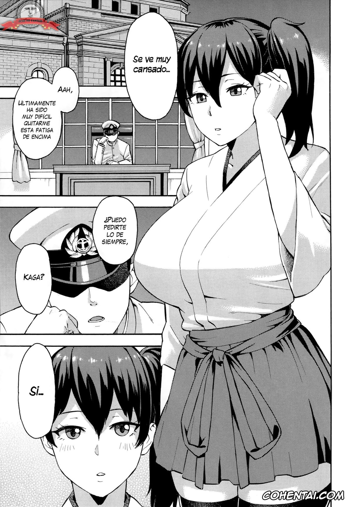 Kantai Collection -KanColle- porno, Kaga porno, Teitoku porno, Gohoushi Kaga-san (Kantai Collection -KanColle-), pagina 2