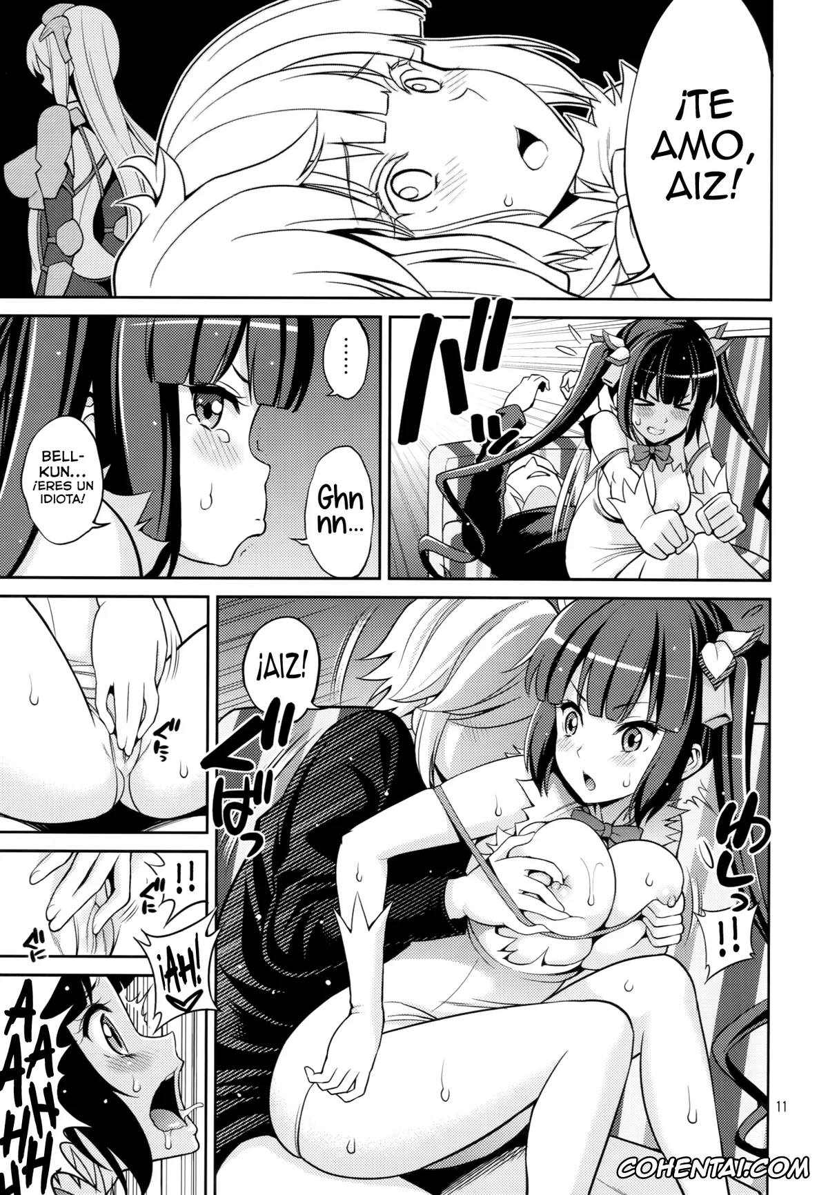 Dungeon ni Deai o Motomeru no wa Machigatteiru Darou ka xxx, Bell Cranel xxx, Hestia xxx, Kami Pai (Dungeon ni Deai o Motomeru no wa Machigatteiru Darou ka), pagina 10