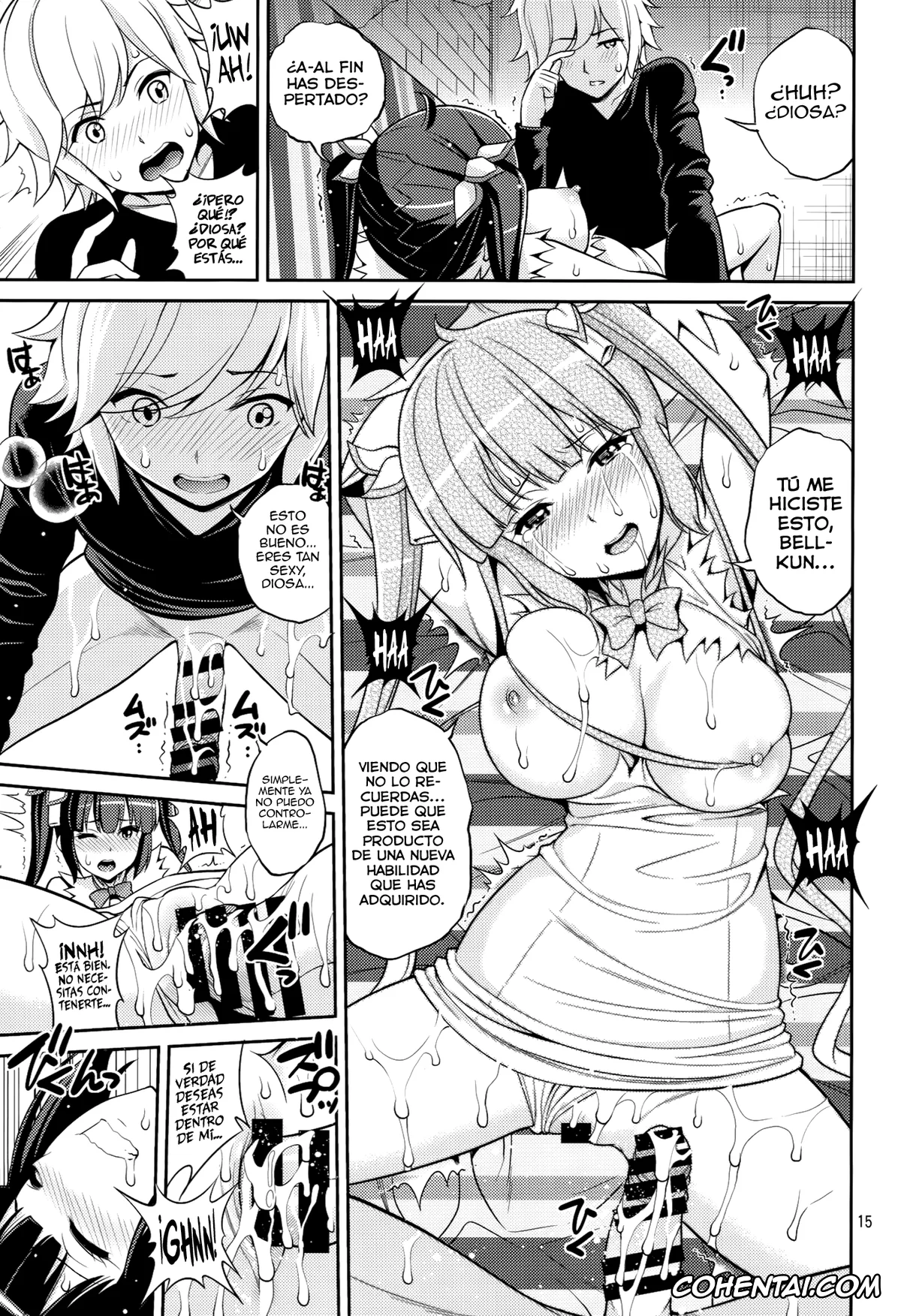 Dungeon ni Deai o Motomeru no wa Machigatteiru Darou ka porno, Bell Cranel porno, Hestia porno, Kami Pai (Dungeon ni Deai o Motomeru no wa Machigatteiru Darou ka), pagina 14