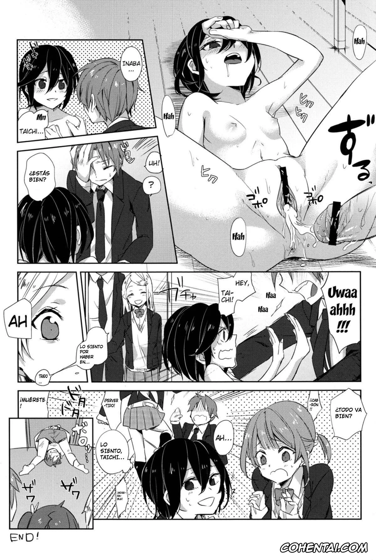Kokoro Connect porno, Himeko Inaba porno, Taichi Yaegashi porno, Himeko Random (Kokoro Connect), pagina 23
